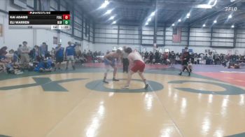 150 lbs 1 - Eli Warren, REAL LIFE WRESTLING CLUB vs Kai Adams, FCA LYNCHBURG