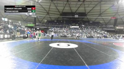 Boys 4A 150 lbs Cons. Round 4 - Bradley Holland, Sumner vs Ethan Hayles, Kentridge