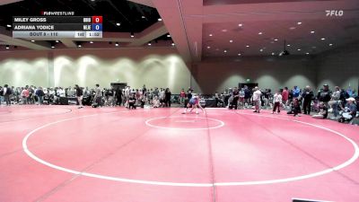 110 lbs Champ. Round 1 - Miley Gross, Ohio vs Adriana Yodice, New Jersey