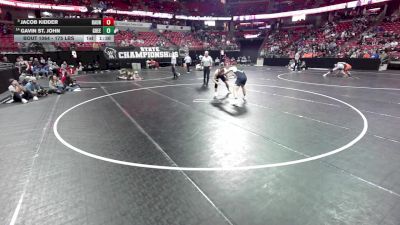 175 lbs Champ. Rd Of 16 - Jacob Kidder, Hartford Union vs Gavin St. John, Greenfield