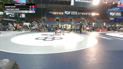 88 lbs Champ. Rd Of 16 - Elijah Allen, Texas vs Grayden Paris, Pennsylvania