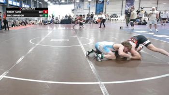 145 lbs Round Of 16 - Brady Hand, Team Shutt Mutts vs Eric Swanson, Revival Orange