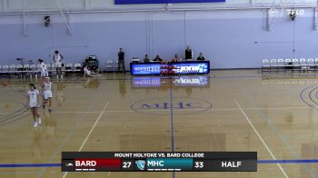 Replay: Bard vs Mount Holyoke | Jan 4 @ 2 PM