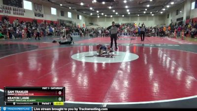 55 lbs Cons. Round 3 - Sam Traxler, Pinnacle Wrestling Club vs Keaton Lanik, Summit Wrestling Academy