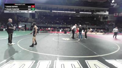 106 lbs Cons. Round 2 - Frank Fuentes, Chavez vs Izaias Espino, Oakdale