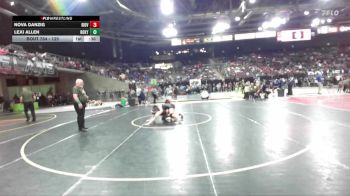 125 lbs Cons. Round 4 - Nova Danzig, Ridgeview vs Lexi Allen, Rocky Mountain
