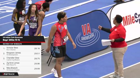 High School Boys' 200m, Finals 13 - Age 13-14