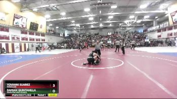 138 lbs Cons. Round 6 - YOVANNI SUAREZ, Mogollon vs Damian Quintanilla, Hamilton High School