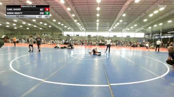 127 lbs Rr Rnd 1 - Cael Short, Mat Warriors Blue vs Drew Nesity, FORGE M/S