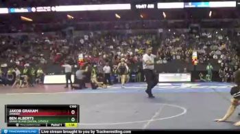 Champ. Round 1 - Jakob Graham, Amherst vs Ben Alberts, Grand Island Central Catholic