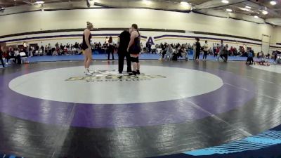 207 lbs Quarterfinal - Heaven Cole, Albion College vs Jasmin Beckham, Georgetown College