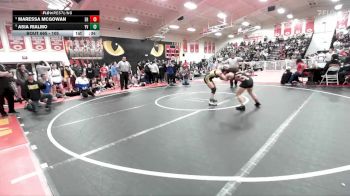 105 lbs 5th Place Match - Maressa McGowan, Eleanor Roosevelt vs Asia Rialmo, Yucca Valley