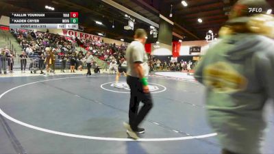 215 lbs Semifinal - Kallin Youkhan, Trabuco Hills vs Kaden Cryer, Moreno Valley