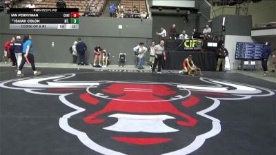 108 lbs Consi Of 8 #2 - Ian Perryman, Central vs Isaiah Colon, Mt. Whitney