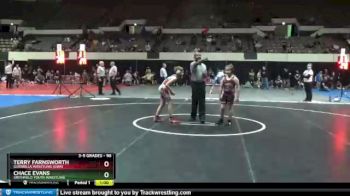 96 lbs Round 1 - Chace Evans, Smithfield Youth Wrestling vs Terry Farnsworth, Guerrilla Wrestling (GWA)