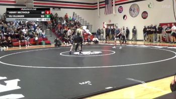 113 lbs Semifinal - Eli Ollinger, Vinton-Shellsburg vs Henry Becthold, North Fayette Valley