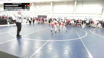 115 lbs Quarterfinal - Kassandra Farnworth, Mountain Ridge vs Maddison Martin, Mountain Ridge