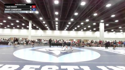 285 lbs Cons. Round 1 - Alex Roach, NC vs Brady Comerford, FL
