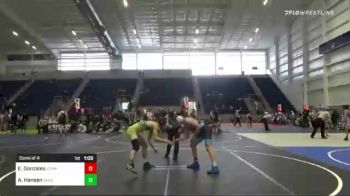 132 lbs Consi Of 4 - Emilio Gonzales, Vcwa vs Aidan Hansen, Vandals Elite