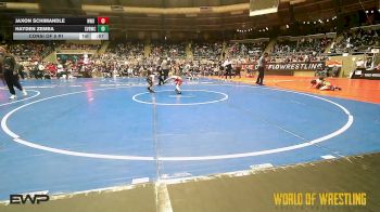 46 lbs Consi Of 8 #1 - Jaxon Schimandle, NWo Wrestling Club vs Hayden Zemba, Steel Valley Renegades