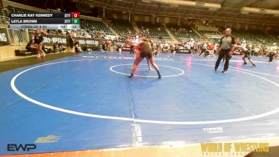 135 lbs Consi Of 8 #2 - Charlie Kay Kennedy, Standfast vs Layla Brown, Standfast