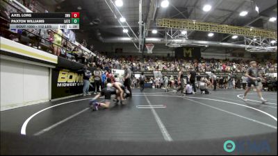 112 lbs Rr Rnd 3 - Axel Lorg, Shelton Wrestling Academy vs Paxton Williams, Little Axe Takedown Club