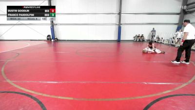 127 lbs Rr Rnd 2 - Dustin Goodlin, Micky's Maniacs Grey vs Franco Pandolfini, Roughneck Wrestling Club