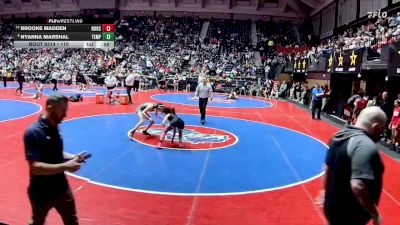 110 lbs Cons. Round 3 - Brooke Madden, Norcross vs Nyanna Marshal, Temple