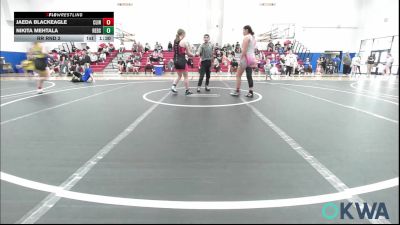 165 lbs Rr Rnd 2 - Jaeda Blackeagle, Clinton Youth Wrestling vs Nikita Mehtala, Redskins Wrestling Club