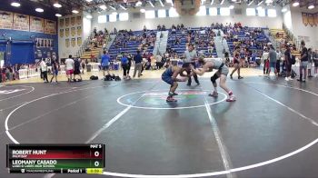 150 lbs Cons. Round 5 - Robert Hunt, Palm Bay vs Leomany Casado, Land O Lakes High School