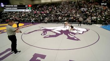 4A 106 lbs Cons. Round 2 - Stockton Judd, Uintah vs Carson Spires, Deseret Peak