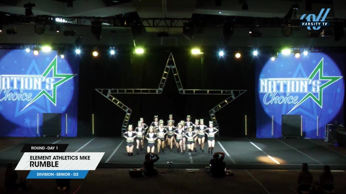 Element Athletics MKE - Rumble [2023 L2 Senior - D2 Day 1] 2023 Nation ...