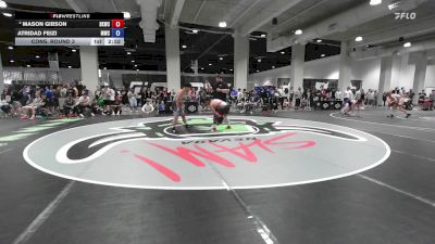 65 lbs Cons. Round 3 - Mason Gibson, SKWC vs Atridad Feizi, Menlo Wrestling Club