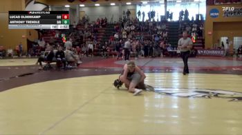 125 lbs Cons. Round 3 - Anthony Trendle, St. Ambrose University vs Lucas Oldenkamp, Coe