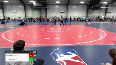 75 lbs Rr Rnd 1 - MILLER MYHAND, Troup vs Caleb Colson, Pope Junior Wrestling