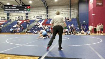 197 lbs 5th Place Match - Efren Arizmendez, Life University vs Jett MCcauley, Keiser University