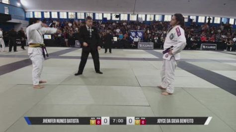 JOYCE DA SILVA BENFEITO vs JHENIFER NUNES BATISTA 2026 Carlson Gracie