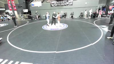 130 lbs Hannah Villareale, BAWA-Bay Area Wrestling Association vs Sofia Sciortino, CMWA - Coastal Mountain Wrestling Association