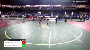 182 lbs Round Of 32 - Brandon D'Agostino, Central Catholic vs William Imschweiler, Fairfield Warde