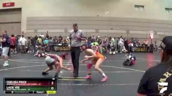 108 lbs Round 5 (10 Team) - Sydney Stieb, American Gladiators-Lady Saints vs Liliana VanHorn, Ares