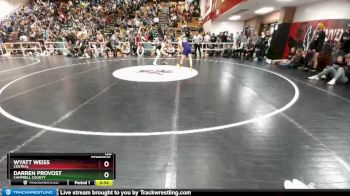 120 lbs Semifinal - Darren Provost, Campbell County vs Wyatt Weiss, Central