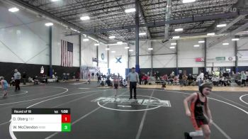 61 lbs Round Of 16 - Owen Oberg, Top Fuelers WC vs Wyatt McClendon, Roseburg Mat Club