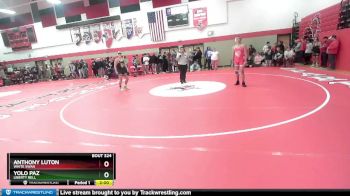 138 lbs Quarterfinal - Anthony Luton, White Swan vs Yolo Paz, Liberty Bell