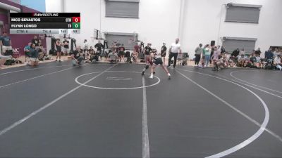 80 lbs Round 1 - Nico Sevastos, CTWHALE vs Flynn Longo, Taylor Hammers