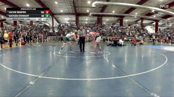 120 lbs Quarterfinal - Kaycen Stewart, Battle Mountain vs Jacob Renfro, Tonopah