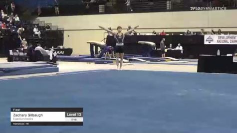 Zachary Gilbaugh - Floor, Eyas Gymnastics - 2021 USA Gymnastics Development Program National Championships