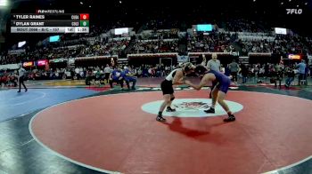 Champ. Round 1 - Tyler Raines, Cut Bank vs Dylan Grant, Colstrip