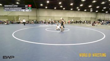 64 lbs Semifinal - Demetrius Lopez, Northern Colorado 12U vs Hagan Wolfenberger, Tulsa Elite 12U 1