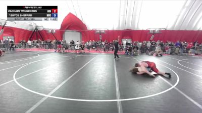 215 lbs Champ. Round 1 - Zachary Winnekens, Askren Wrestling Academy vs Bryce Shepard, Menomonie Wrestling Club