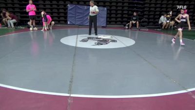 68 lbs Round Of 16 - Ava Clemens, Sparta vs Raelynn Hughes, Slatington